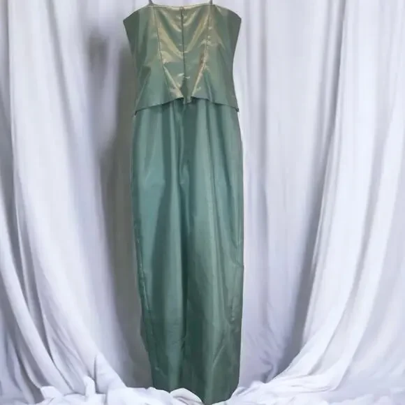 Jessica Howard Mint Green Beaded Dress and Coat Blazer Jacket, 2 Piece Set - Picture 5 of 7